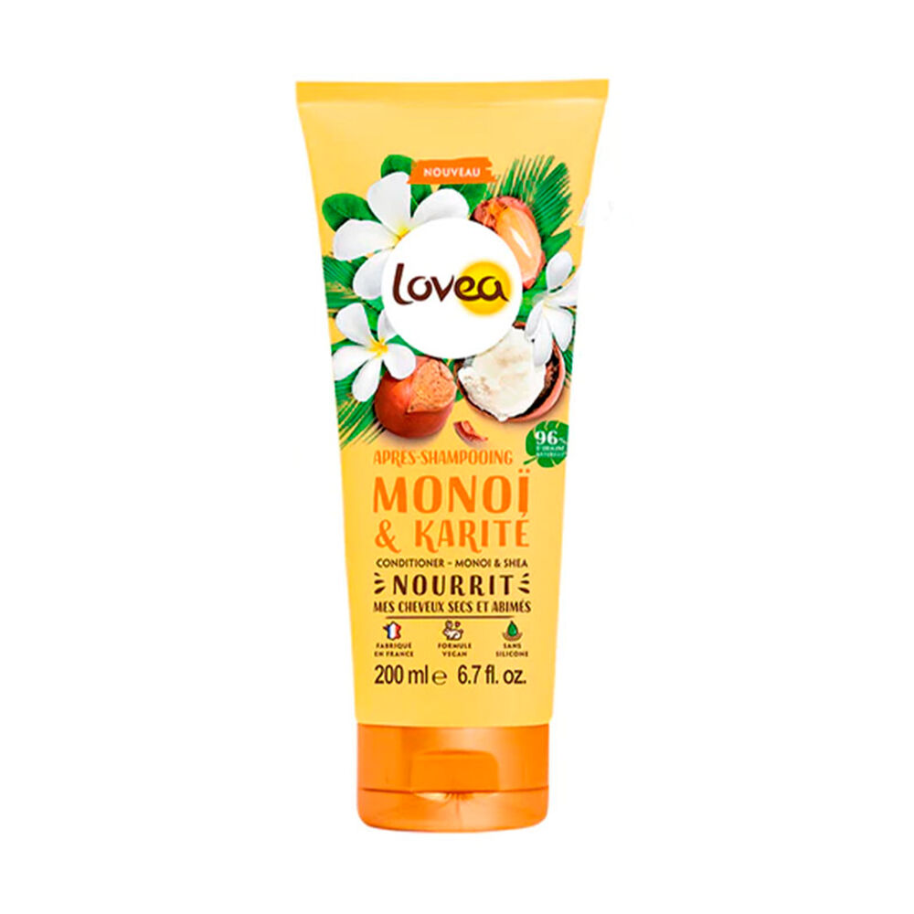 Acondicionador Mono Y Manteca De Karité Para Cabello Seco Lovea 200 Ml image number 0.0