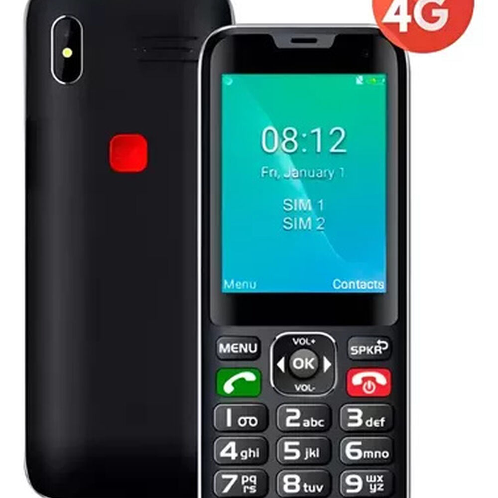 Telefono Celular Senior Tecnolab 4g Adulto Mayor Tl487 image number 0.0