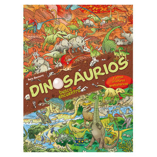 Dinosaurios. Busca, Encuentra Y Colorea