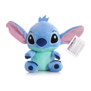 Juguete Figura Peluche Stitch Bebe 15cm Azul