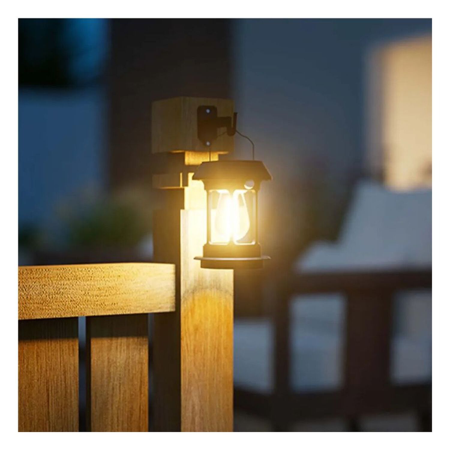 Farol Linterna Solar Recargable Camping image number 4.0