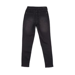 Jeans Tiro Alto Skinny Rolly Go