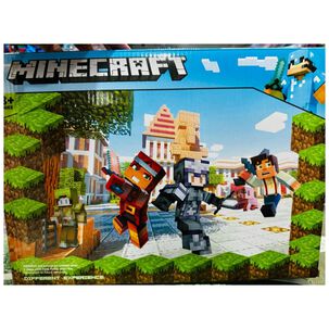 Juguete Set 24 Figuras Armables 8cm Bloques Myworld Infantil