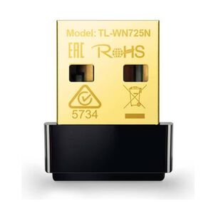 Adaptador Nano Usb Tp-link Tl-wn725n N150 De Alta Velocidad, Dise&ntilde;o Liso Y Brillante