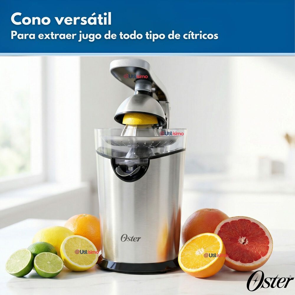 Exprimidor De C&iacute;tricos Oster De Acero Inoxidable Fpstju4200 Versi&oacute;n 2026 image number 4.0