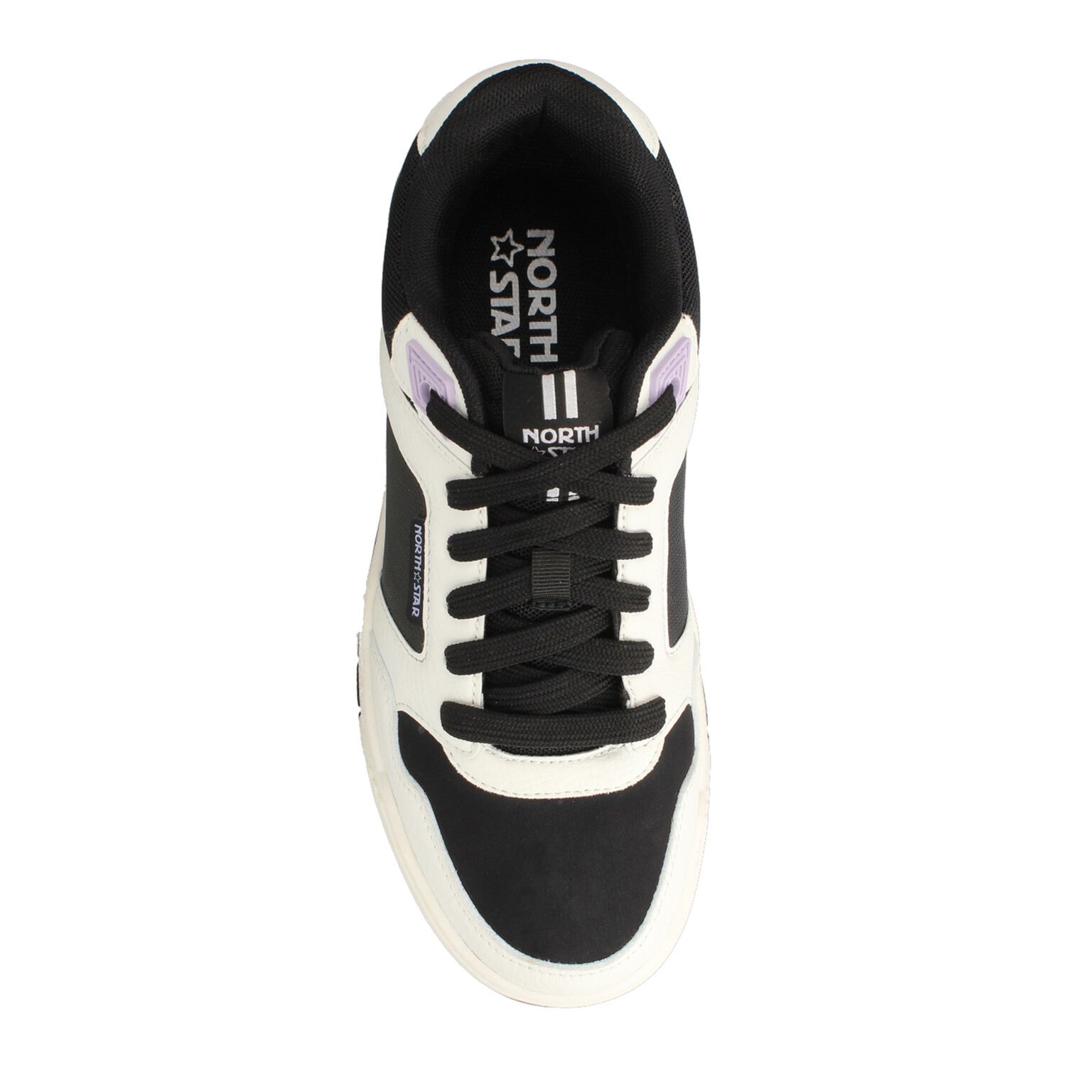Zapatilla Mujer North Star Skater Chunk Blanco-negro image number 3.0
