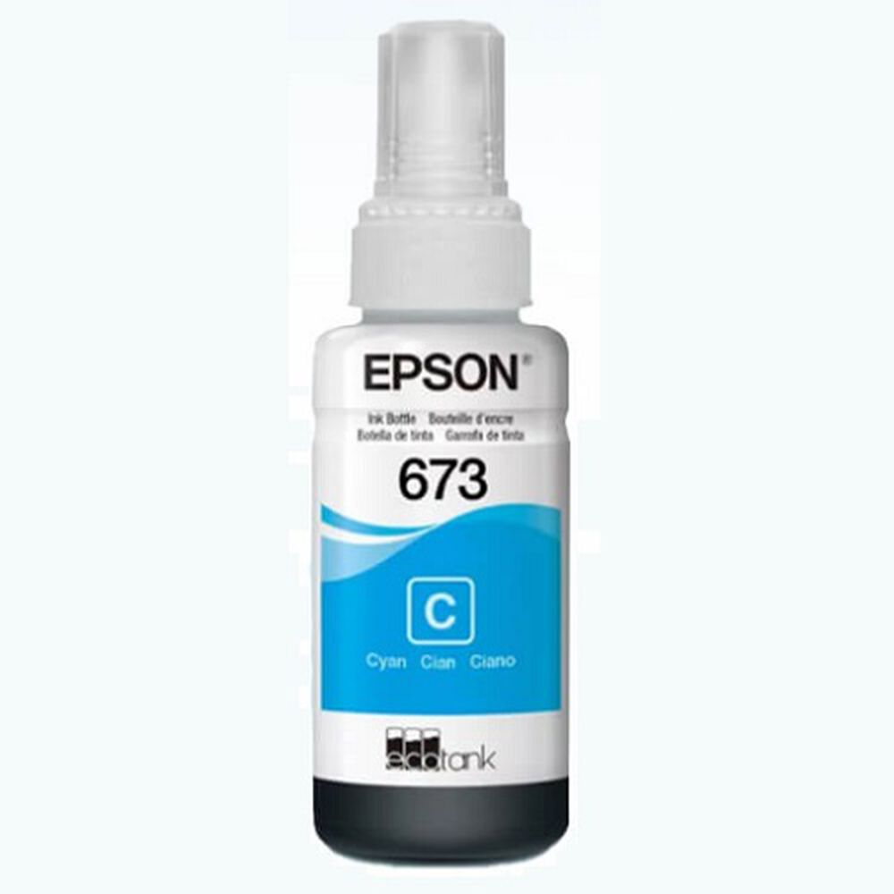 Botella 673 / T673220 Cyan Epson image number 1.0