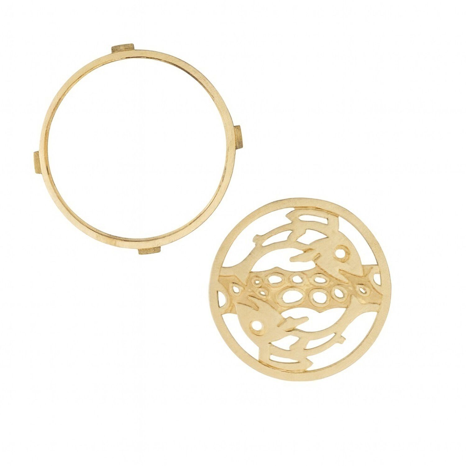 Rejilla Pileta Redonda 110mm Bronce Acero Inoxidable Poli image number 2.0