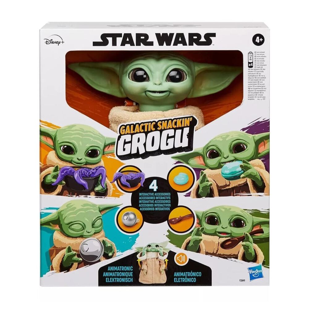 Juguete Figura Baby Yoda Interactivo Star Con Wars Sonidos image number 3.0