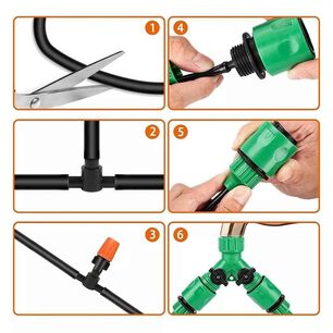 Kit De Riego Sistema Autom&aacute;tico Goteo 40m 158pcs
