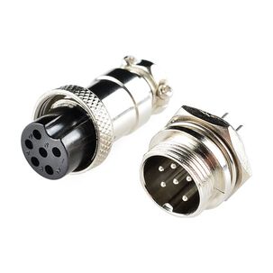 Conector Circular Para Montaje En Panel 6-pin