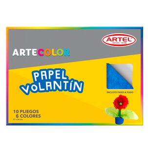 Artecolor Papel Volant&iacute;n 10 Pliegos 37x50cm Artel