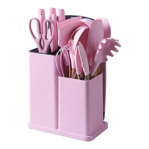 Juego Utensilios 19 Piezas Silicona Antiadherente De Cocina