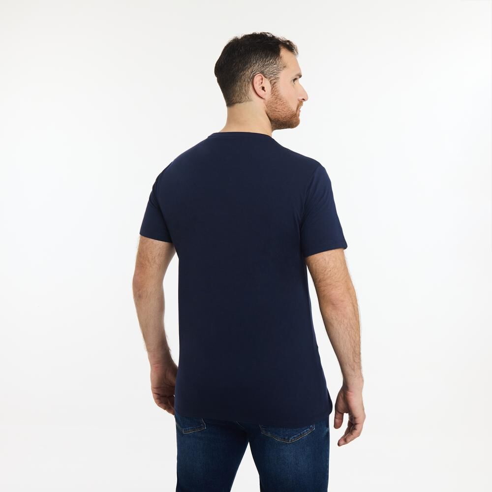 Polera Regular Manga Corta Cuello Redondo Hombre Herald image number 3.0