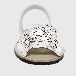 Sandalia Cuero Jeyme Blanco