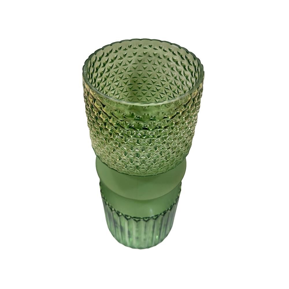 Florero De Vidrio Verde D2 Belle Noite / 29.5 Cm image number 2.0