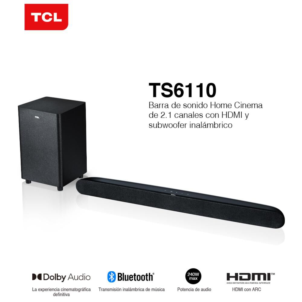 Soundbar TCL TS-6110 image number 0.0