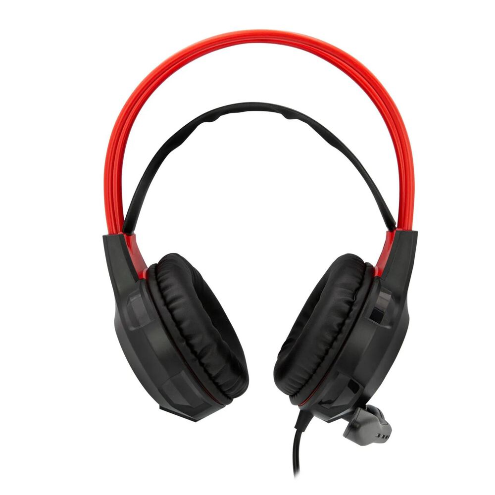 Audifonos Gamer Jack 3.5 Usb Pc Rgb Negro Trap image number 1.0