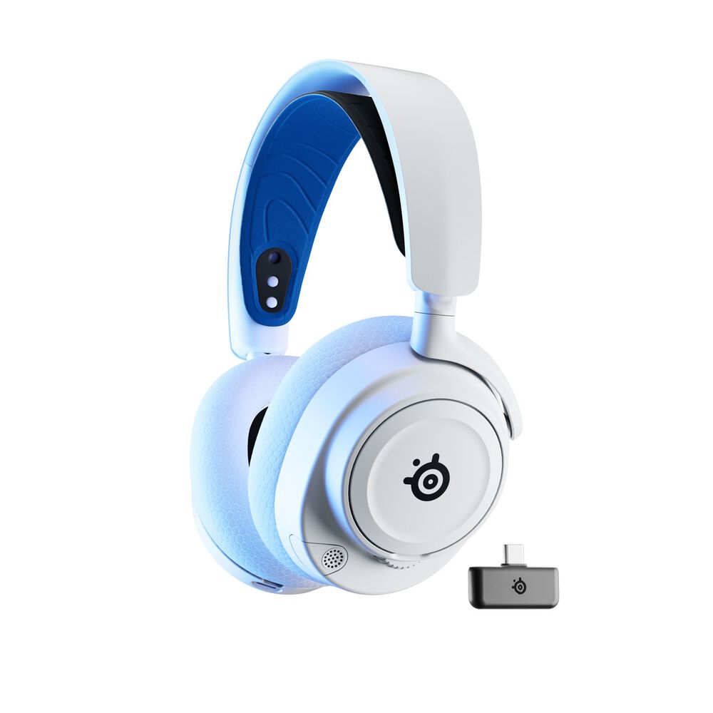 Aud&iacute;fonos Gamer Steelseries Nova 7 Ps Inal&aacute;mbrico Blancos image number 1.0