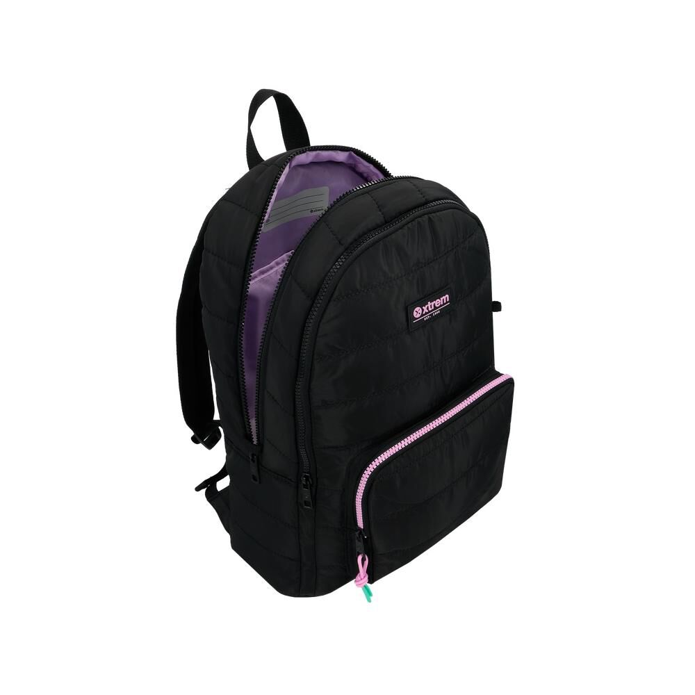 Mochila Notebook Xtrem Hamilton 6xt Negro/lila 14" image number 4.0
