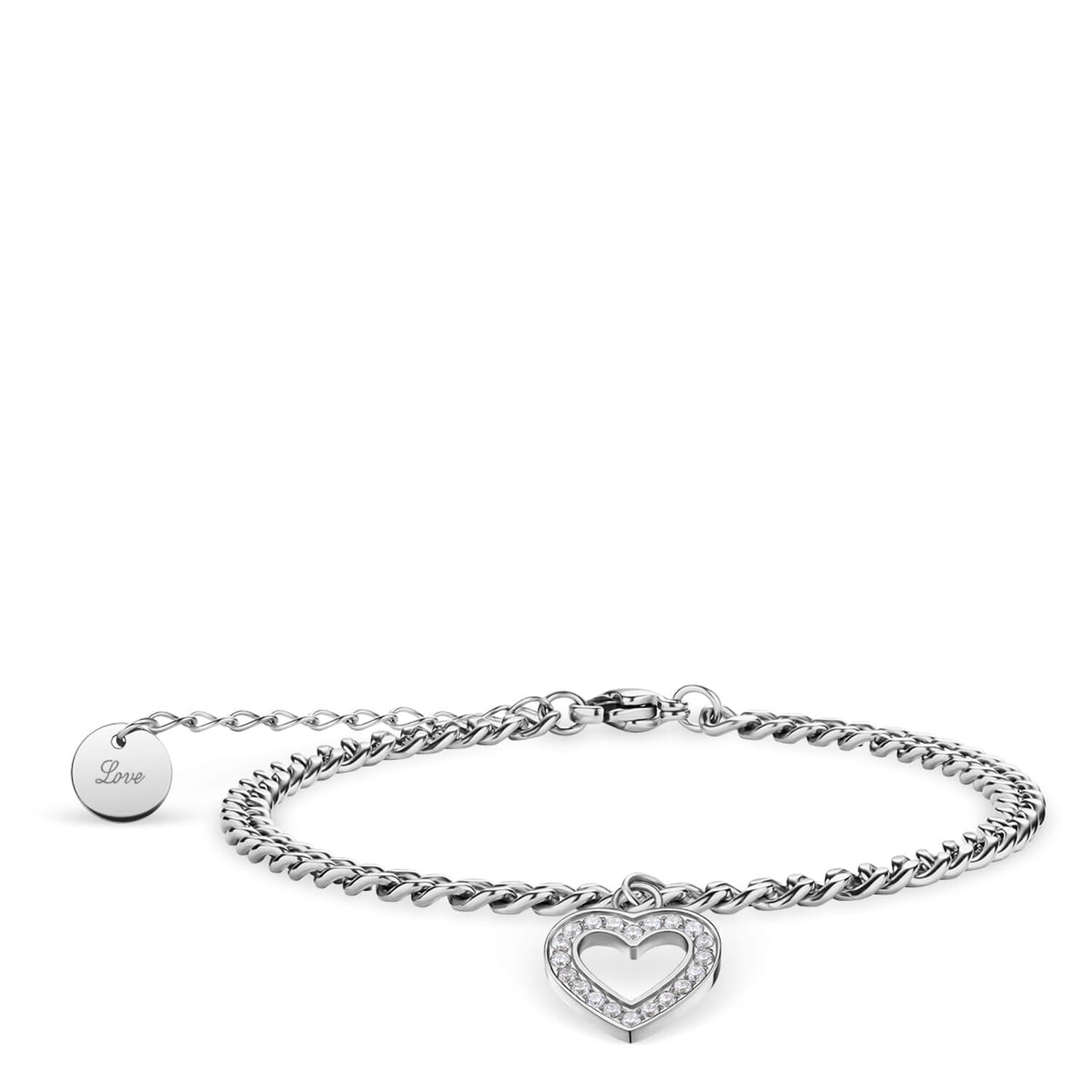 Pulsera Bering 650-17-190 Plateado image number 0.0