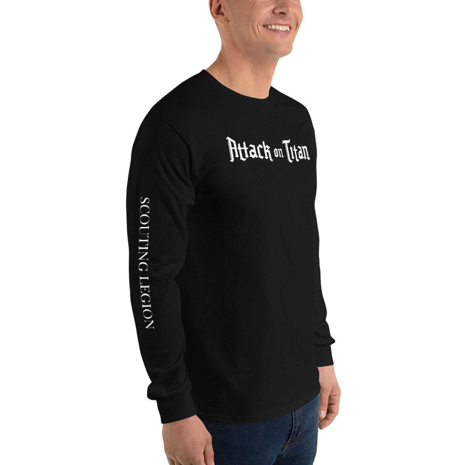 Polera Manga Larga Attack On Titan Shingeki No Kyojin Scouting Legion Anime image number 1.0