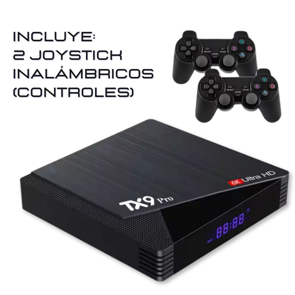 Tv Box Tx9 Pro 2 En 1 Retro Games 4k Ultra Hd Wifi 4gb Ram 32gb Rom image number 7.0