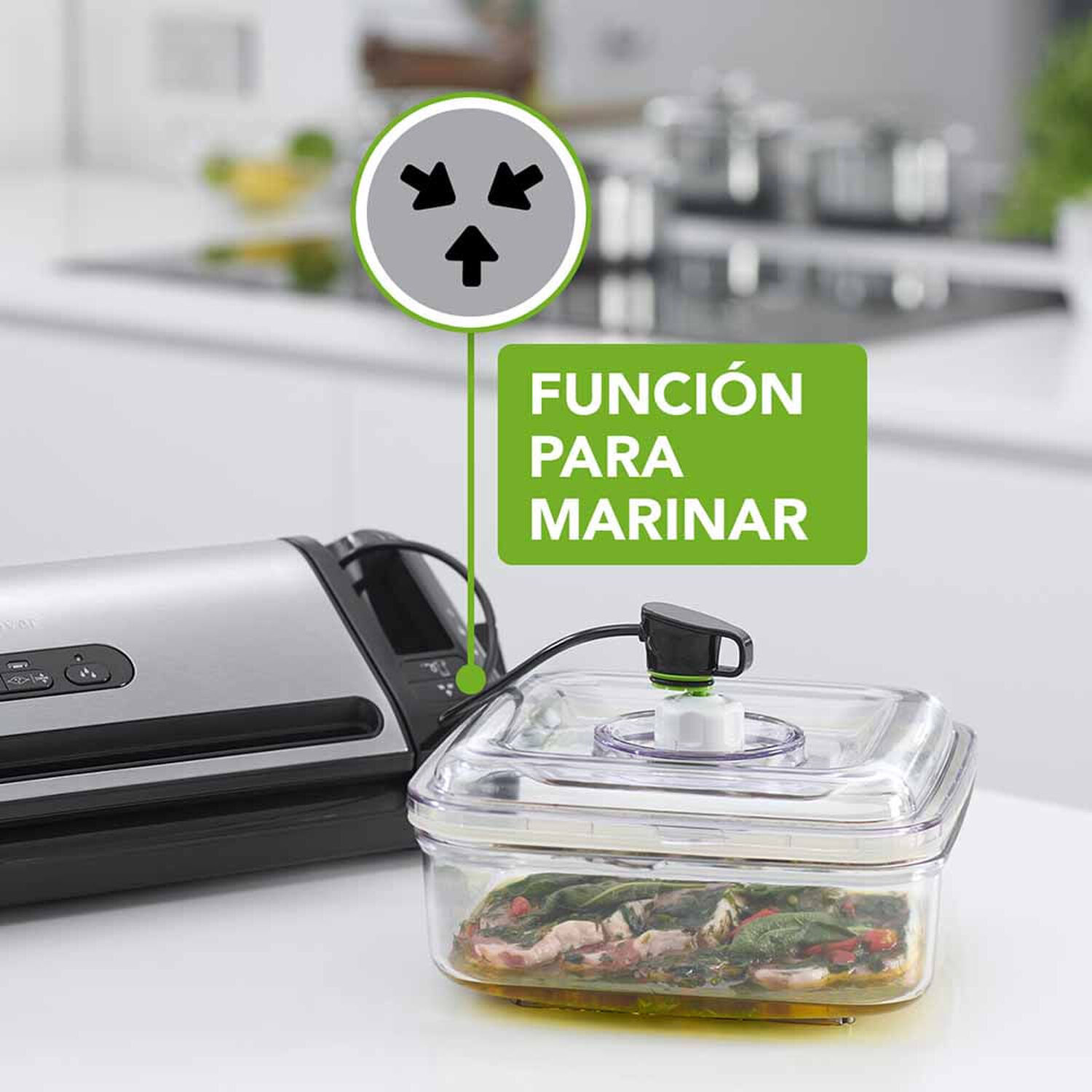Foodsaver Sellador Al Vac&iacute;o Ffs017x01 Acero Inoxidable image number 3.0