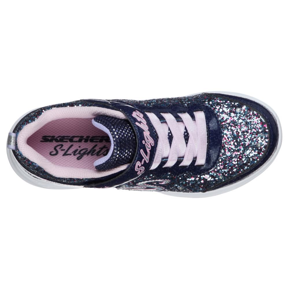 Zapatilla Niña Skechers Glimmer Kicks-glitter N'glow image number 3.0