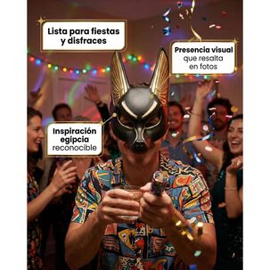 Accesorio Cosplay Mascara Anubis Egipto