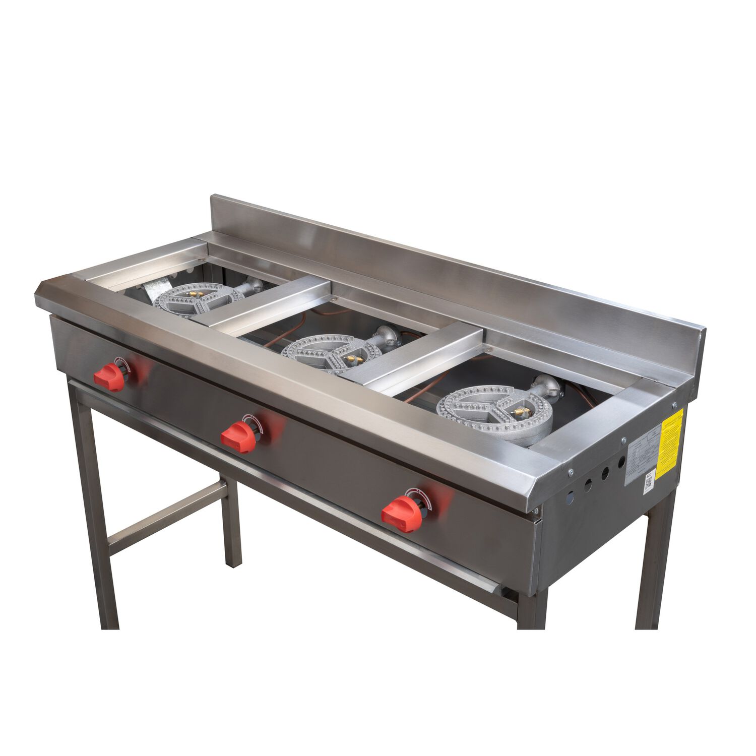 Anafe 3 Quemadores Inox Glp image number 3.0