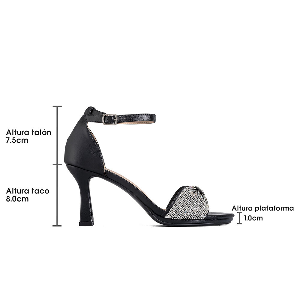 Sandalia Taco Alto Fiesta Elegante Mujer Weide You535 image number 7.0