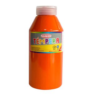 Frasco 500ml Tempera Naranja 77