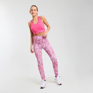 Calza Deportiva Full Print Tiro Alto Mujer Wetland