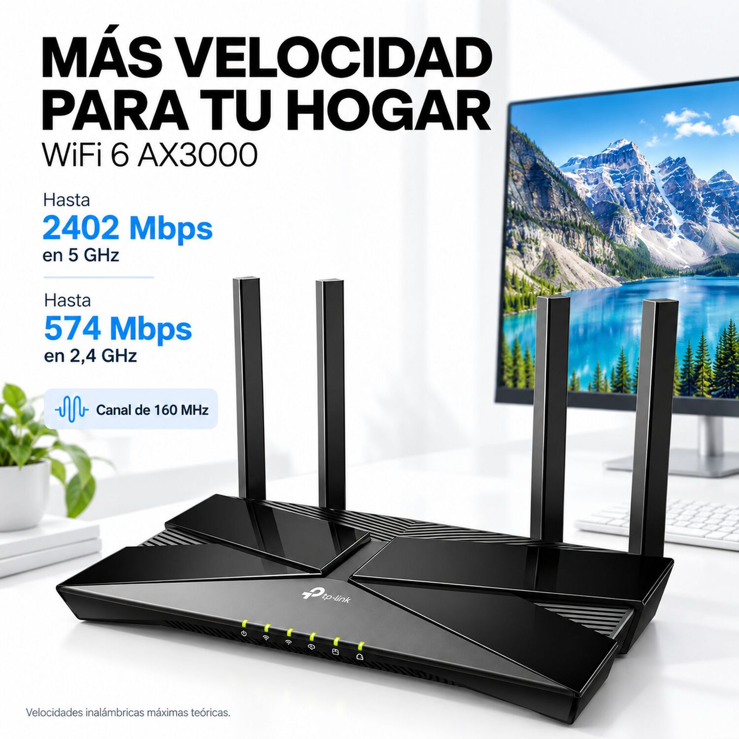 Router Tp-link Archer Ax53 Wifi 6 Ax3000 Doble Banda Gigabit image number 3.0