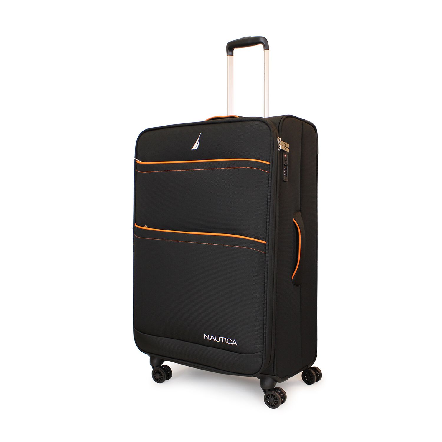 Pack 2 Maletas Blandas S+l Nautica Lisboa 10kg Y 23kg Negra image number 4.0