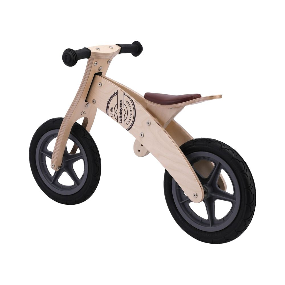Bicicleta De Equilibrio Madera Wood Lubabycas image number 0.0