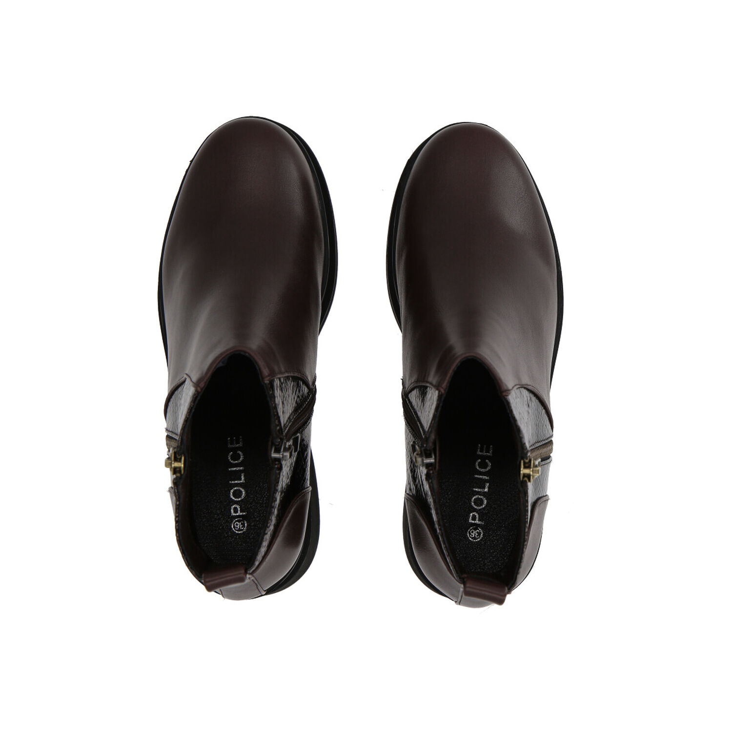 Botin Mujer Burdeo Yoice Police image number 2.0