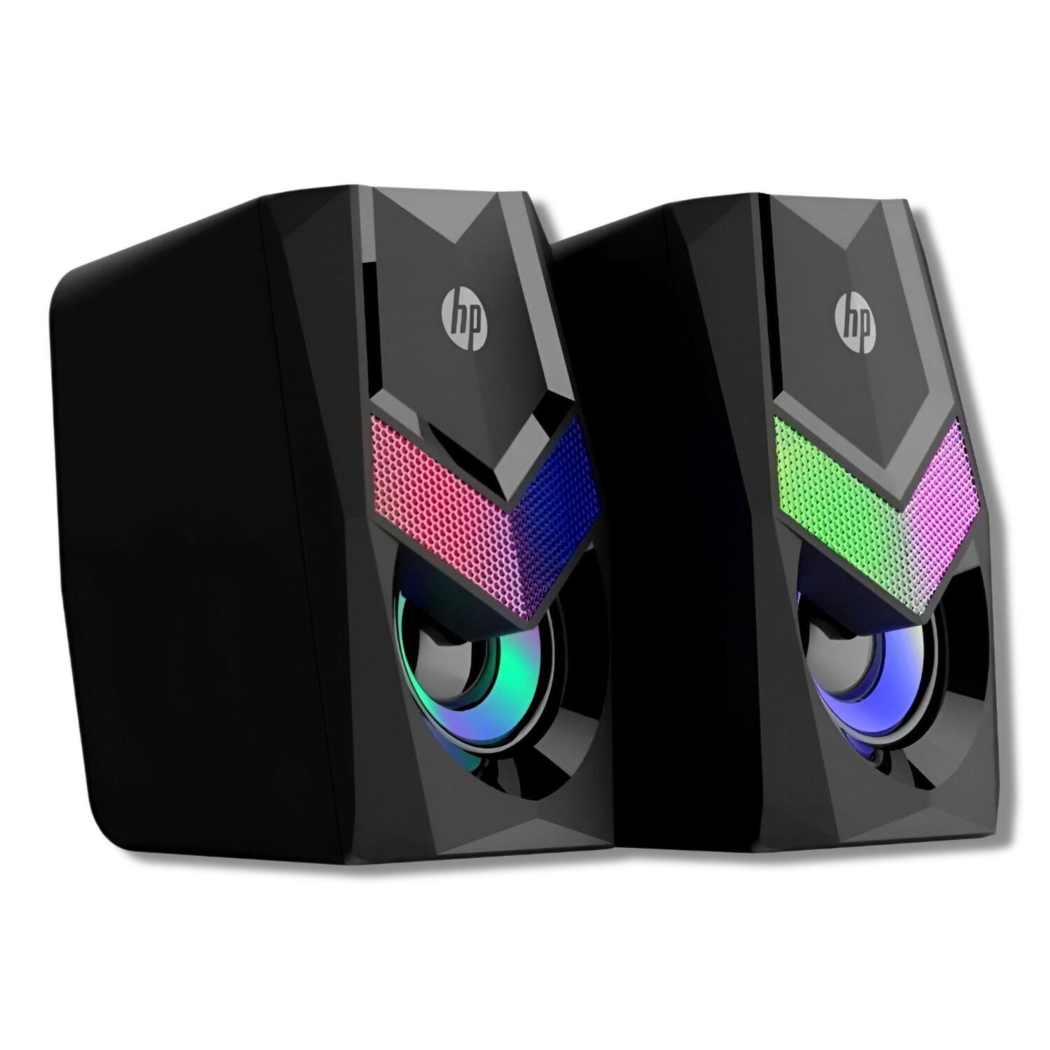Parlante Usb Hp Multimedia Con Iluminaci&oacute;n Rgb Dhe-6000 image number 0.0