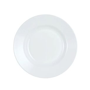 Plato Hondo Opaline 23cm Marinex Vidrio Resistente Blanco