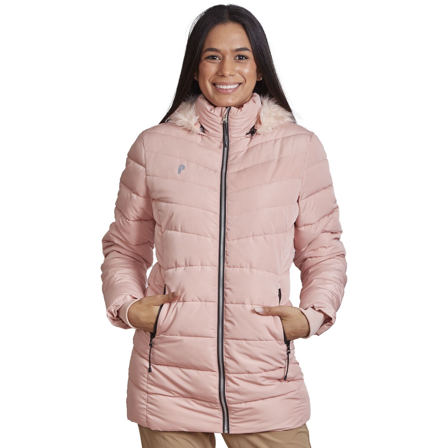 Parka Larga Peakperformance Mujer Uma Rosa image number 0.0