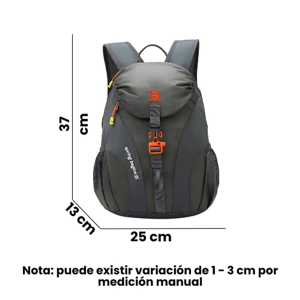 Mochila Bolso 15 Litros Escolar Senderismo Aire Libre image number 2.0