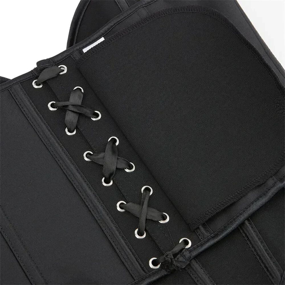 Crop Top Strapless Para Mujer Tipo Corset Con Lienzos Ajustable En Espalda image number 5.0