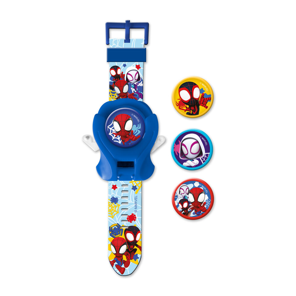 Reloj Lanzador De Discos Spidey Marvel image number 2.0