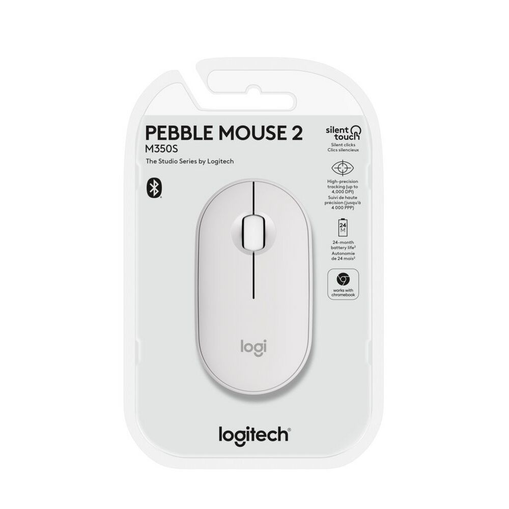 Mouse Logitech Pebble 2 Blanco M350s image number 1.0
