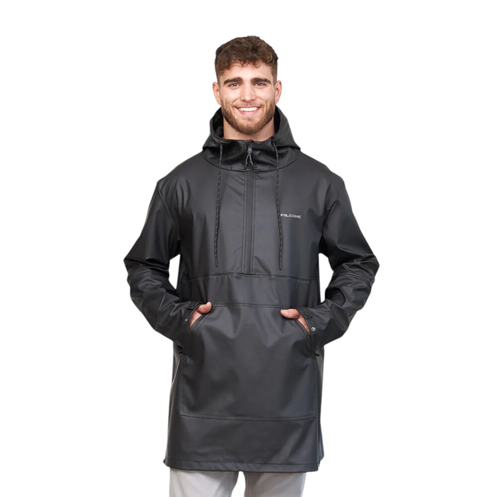 Chaqueta Impermeable Walking Patrol Negro Hombre Falcone image number 1.0