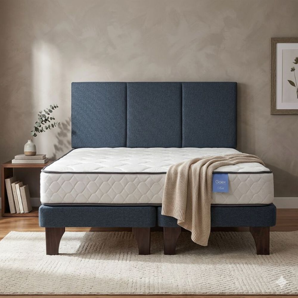 Cama Europea 2 Plazas 190 Rest Respaldo Everest image number 0.0