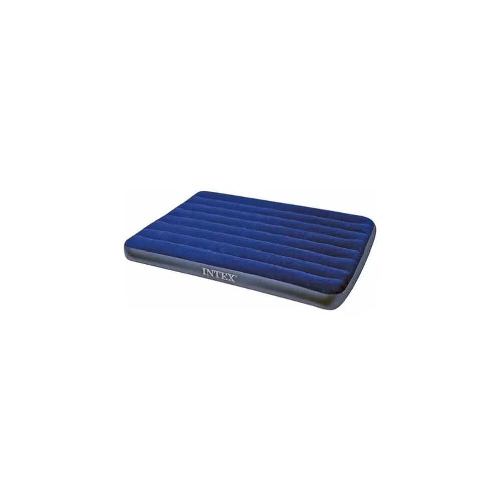 Colchon Inflable Para Camping Intex De 152 X 203 X 25 Cm image number 0.0