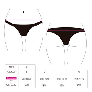Bikini Calzón Culote Tanga Color Sandia