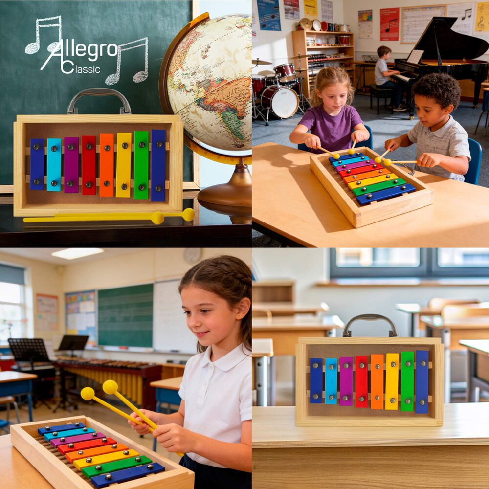 Metal&oacute;fono Diat&oacute;nico 8 Tonos Color All8sc image number 4.0